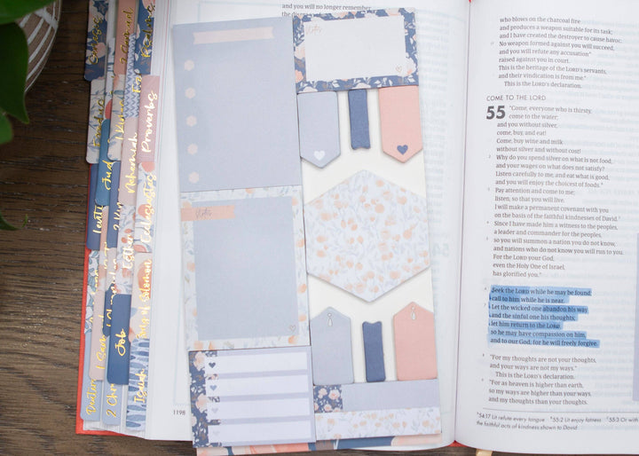 Selah Sticky Notes for Bible Study-Bible Accessories-Chosen & Cherished-Shop with Bloom West Boutique, Women's Fashion Boutique, Located in Houma, Louisiana