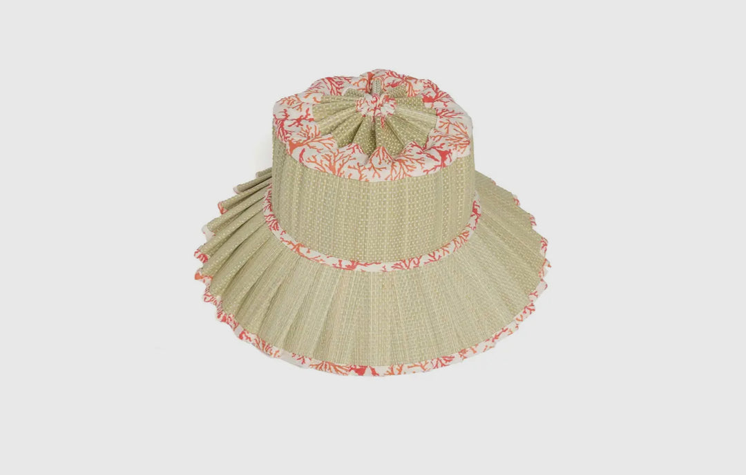 Lorna Murray Coral Luxe Capri Hat-Hats-lorna murray-Shop with Bloom West Boutique, Women's Fashion Boutique, Located in Houma, Louisiana