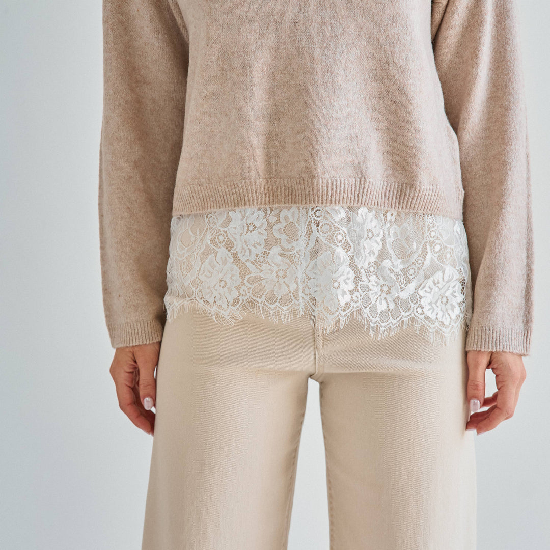 AT3508 Lace sweater-Able-Shop with Bloom West Boutique, Women&