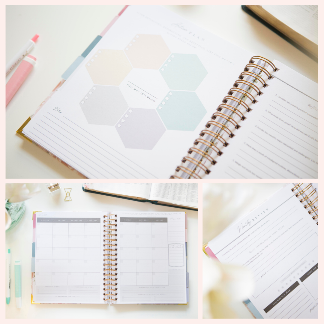Christian Planner | Christian Daily Planner-Accessories-Chosen & Cherished-Shop with Bloom West Boutique, Women's Fashion Boutique, Located in Houma, Louisiana