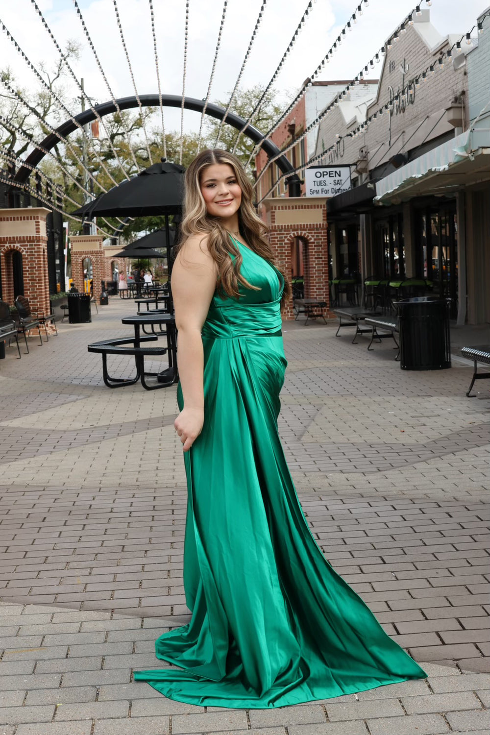 Kailey Halter Satin Gown-Formal Gowns-17 young dress-Shop with Bloom West Boutique, Women's Fashion Boutique, Located in Houma, Louisiana