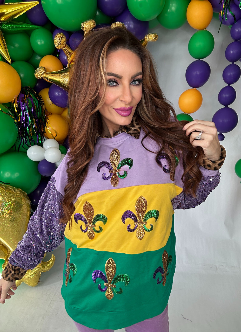 Krewe of Athena Top-Tops-Bibi-Shop with Bloom West Boutique, Women's Fashion Boutique, Located in Houma, Louisiana