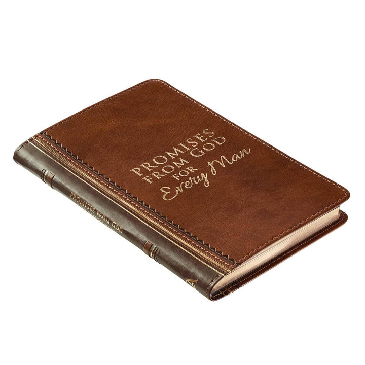 Gift Book Promises From God for Every Man Faux Leather-Bibles & Devotionals-Christian Art Gifts-Shop with Bloom West Boutique, Women's Fashion Boutique, Located in Houma, Louisiana