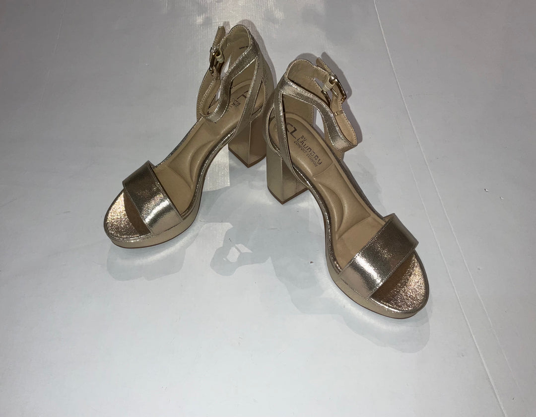 Starstone Gold Strap Heel-Heels-Chinese Laundry-Shop with Bloom West Boutique, Women's Fashion Boutique, Located in Houma, Louisiana
