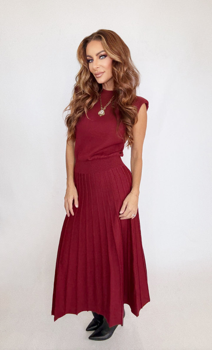 THML Emilia Knit Maxi Dress-Dresses-THML-Shop with Bloom West Boutique, Women's Fashion Boutique, Located in Houma, Louisiana