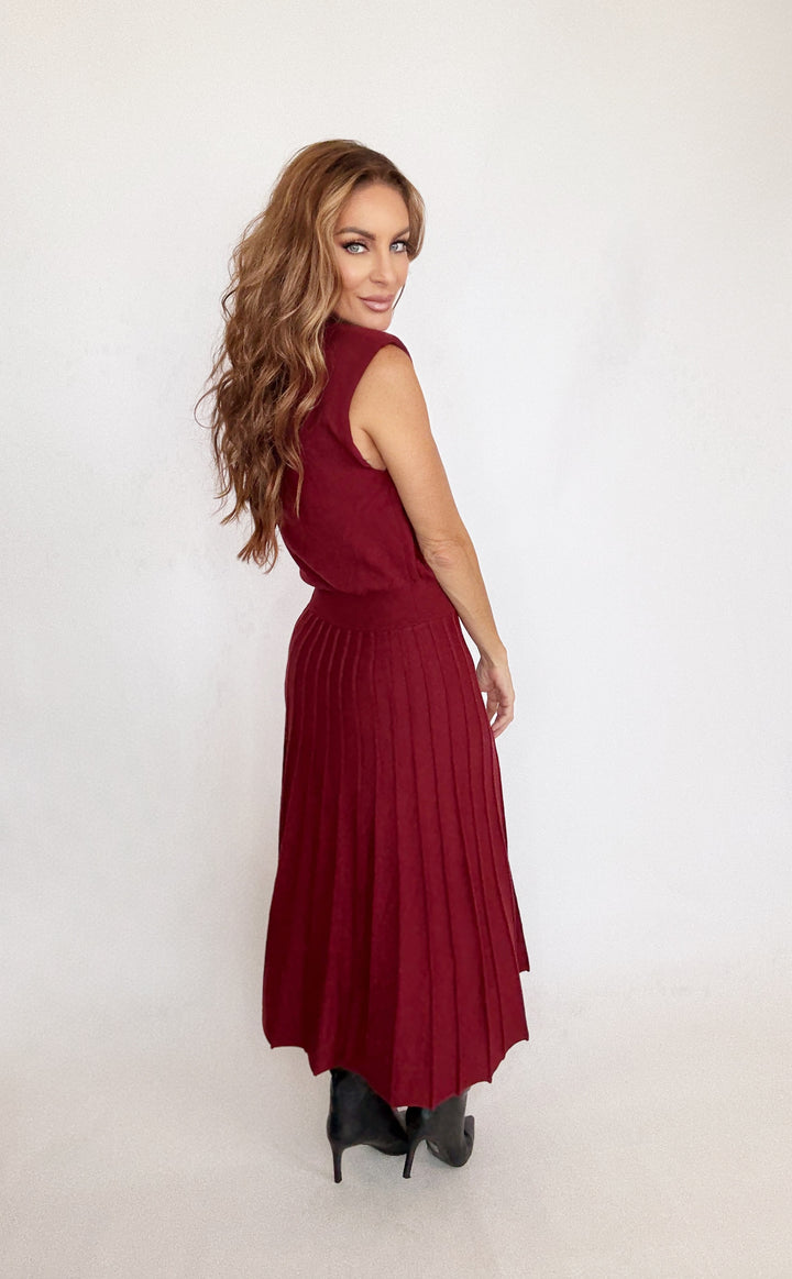 THML Emilia Knit Maxi Dress-Dresses-THML-Shop with Bloom West Boutique, Women's Fashion Boutique, Located in Houma, Louisiana