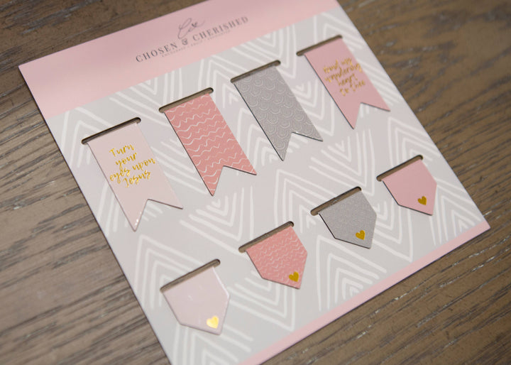 Christian Bookmarks for Women | Magnetic Bookmarks-Bible Accessories-Chosen & Cherished-Shop with Bloom West Boutique, Women's Fashion Boutique, Located in Houma, Louisiana