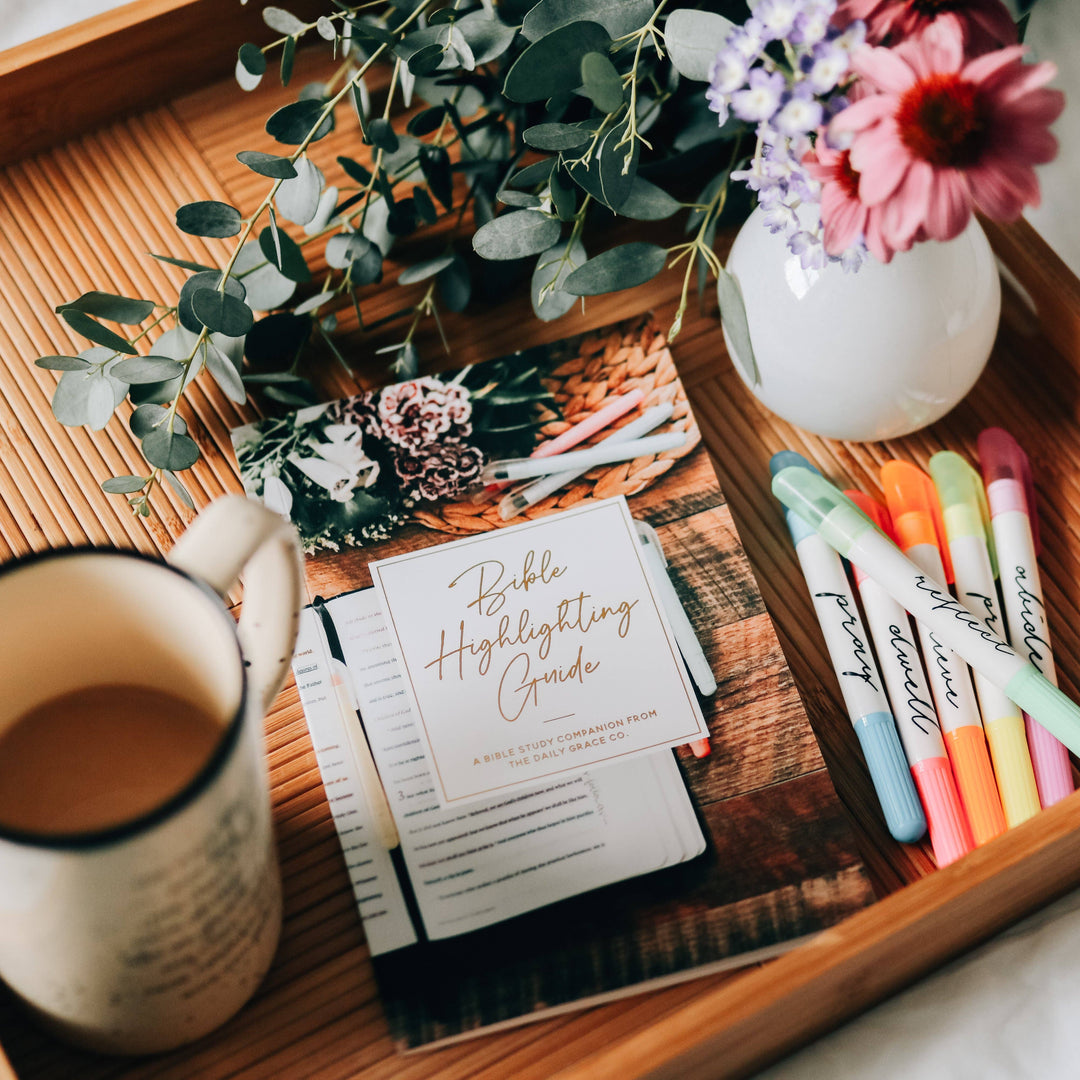 Bible Highlighting Guide-The Daily Grace Co-Shop with Bloom West Boutique, Women's Fashion Boutique, Located in Houma, Louisiana