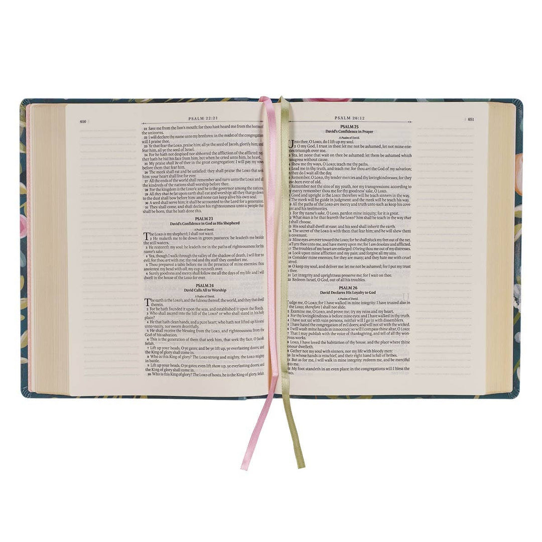 KJV LP Note Bible LP Faux Leather Love The Lord Matt 22:37-Bibles & Devotionals-Christian Art Gifts-Shop with Bloom West Boutique, Women's Fashion Boutique, Located in Houma, Louisiana