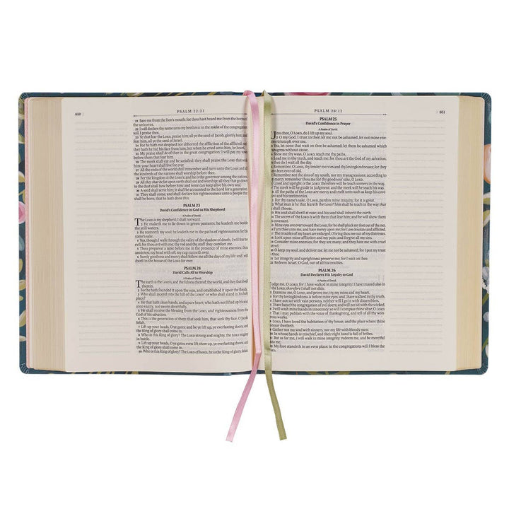 KJV LP Note Bible LP Faux Leather Love The Lord Matt 22:37-Bibles & Devotionals-Christian Art Gifts-Shop with Bloom West Boutique, Women's Fashion Boutique, Located in Houma, Louisiana