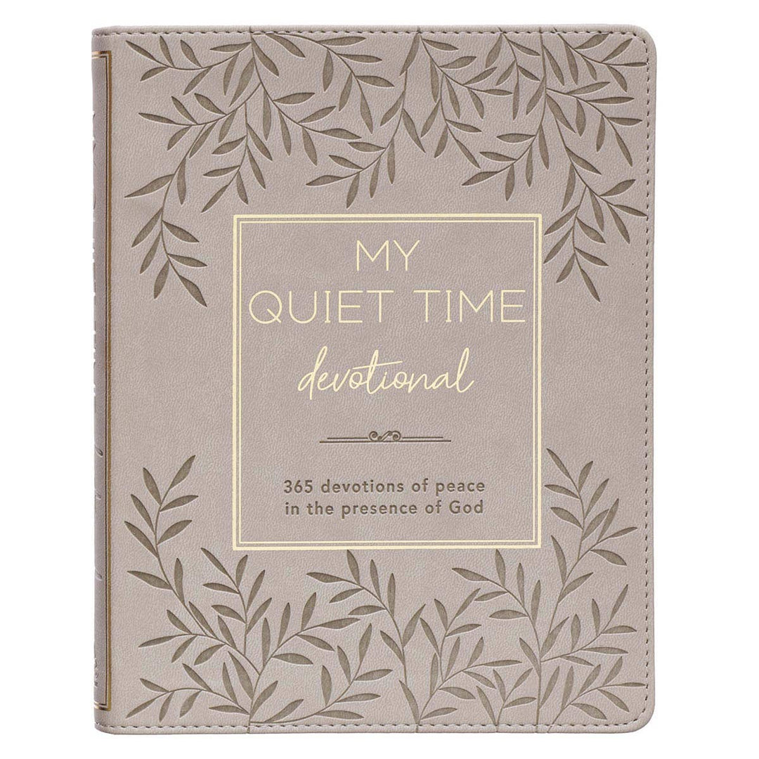 Devotional My Quiet Time Faux Leather-Bibles & Devotionals-Christian Art Gifts-Shop with Bloom West Boutique, Women's Fashion Boutique, Located in Houma, Louisiana
