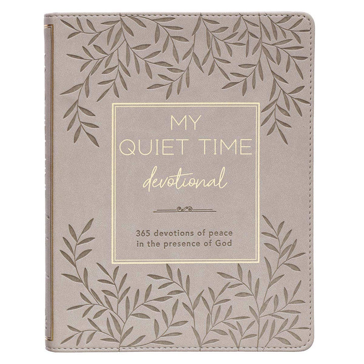 Devotional My Quiet Time Faux Leather-Bibles & Devotionals-Christian Art Gifts-Shop with Bloom West Boutique, Women's Fashion Boutique, Located in Houma, Louisiana