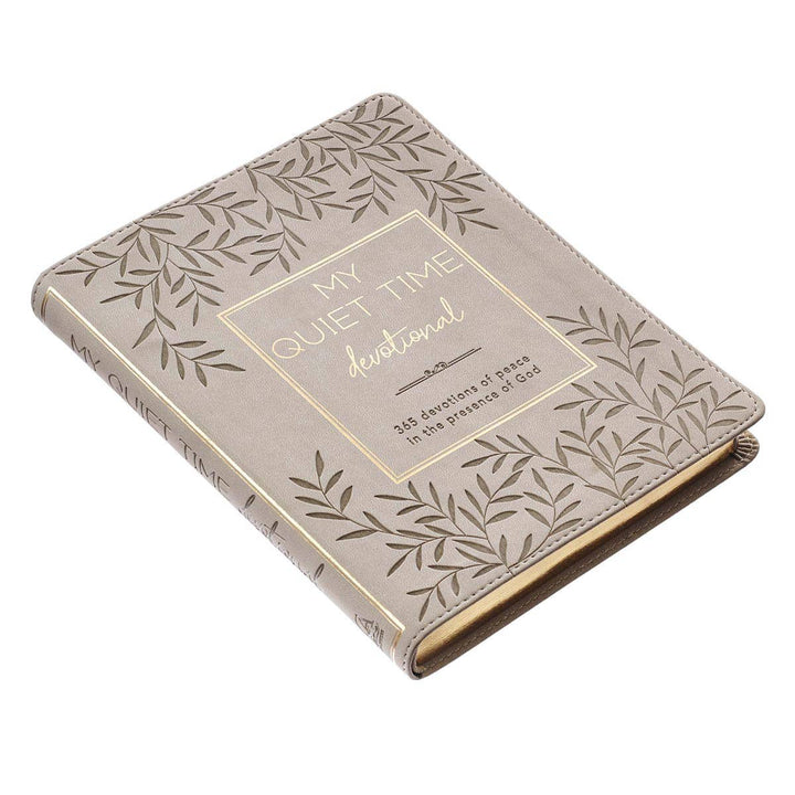 Devotional My Quiet Time Faux Leather-Bibles & Devotionals-Christian Art Gifts-Shop with Bloom West Boutique, Women's Fashion Boutique, Located in Houma, Louisiana