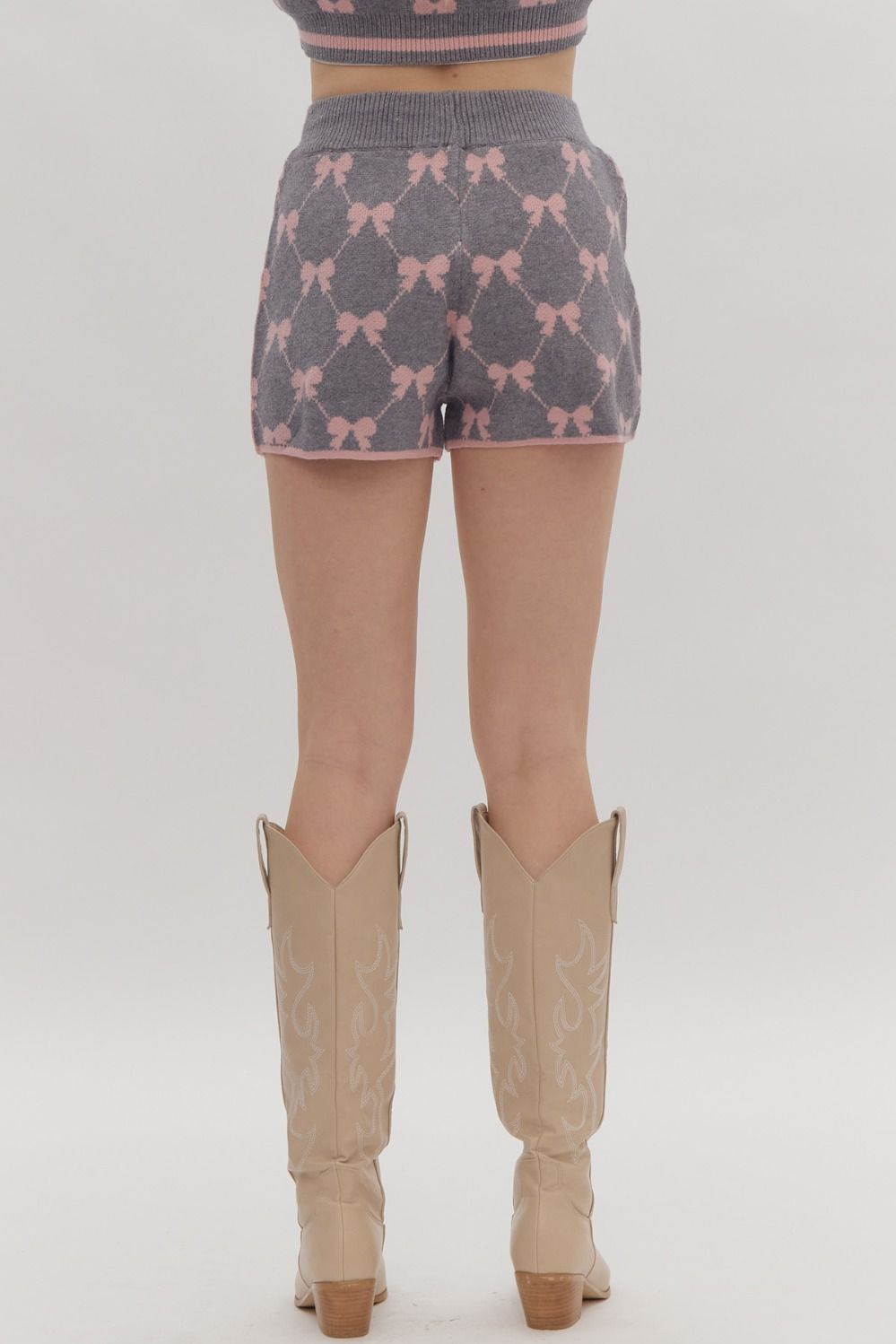 LuLue Sweater Short-Shorts-Entro-Shop with Bloom West Boutique, Women's Fashion Boutique, Located in Houma, Louisiana