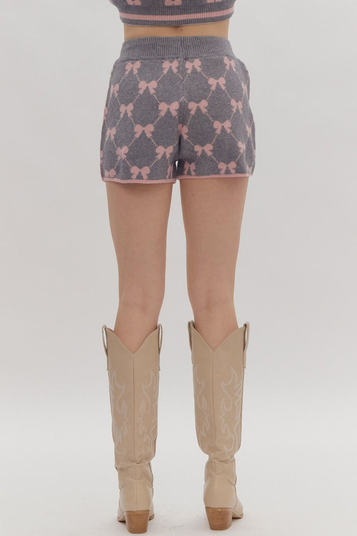 LuLue Sweater Short-Shorts-Entro-Shop with Bloom West Boutique, Women's Fashion Boutique, Located in Houma, Louisiana