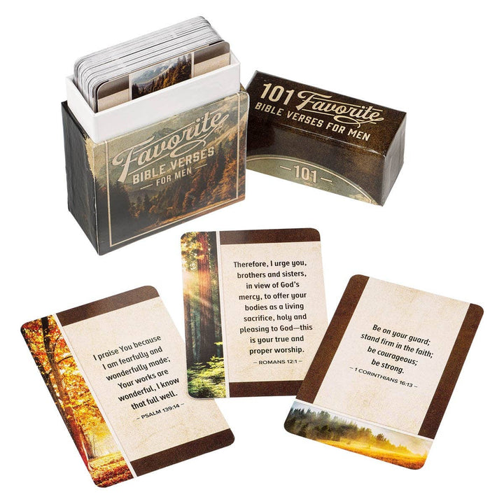 Box of Blessings Favorite Bible Verses for Men-Bibles & Devotionals-Christian Art Gifts-Shop with Bloom West Boutique, Women's Fashion Boutique, Located in Houma, Louisiana