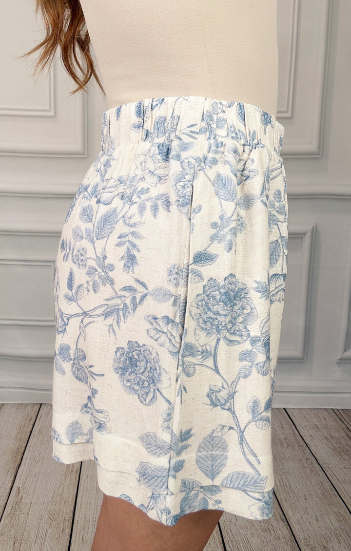 Petals in Paradise Shorts-Shorts-Allie Rose-Shop with Bloom West Boutique, Women&