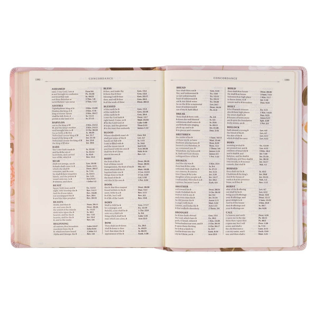 KJV Notetaking Bible Faux Leather Strength&Dignity Prov31:25-Accessories-Christian Art Gifts-Shop with Bloom West Boutique, Women's Fashion Boutique, Located in Houma, Louisiana