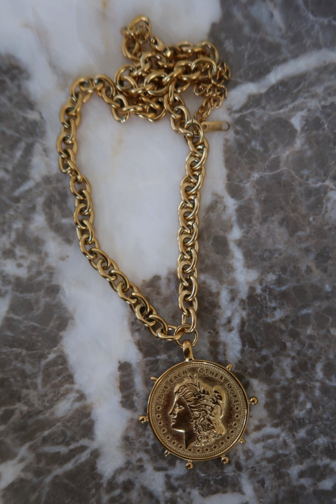 GOLD COIN NECKLACE-Chansuttpearls-Shop with Bloom West Boutique, Women&