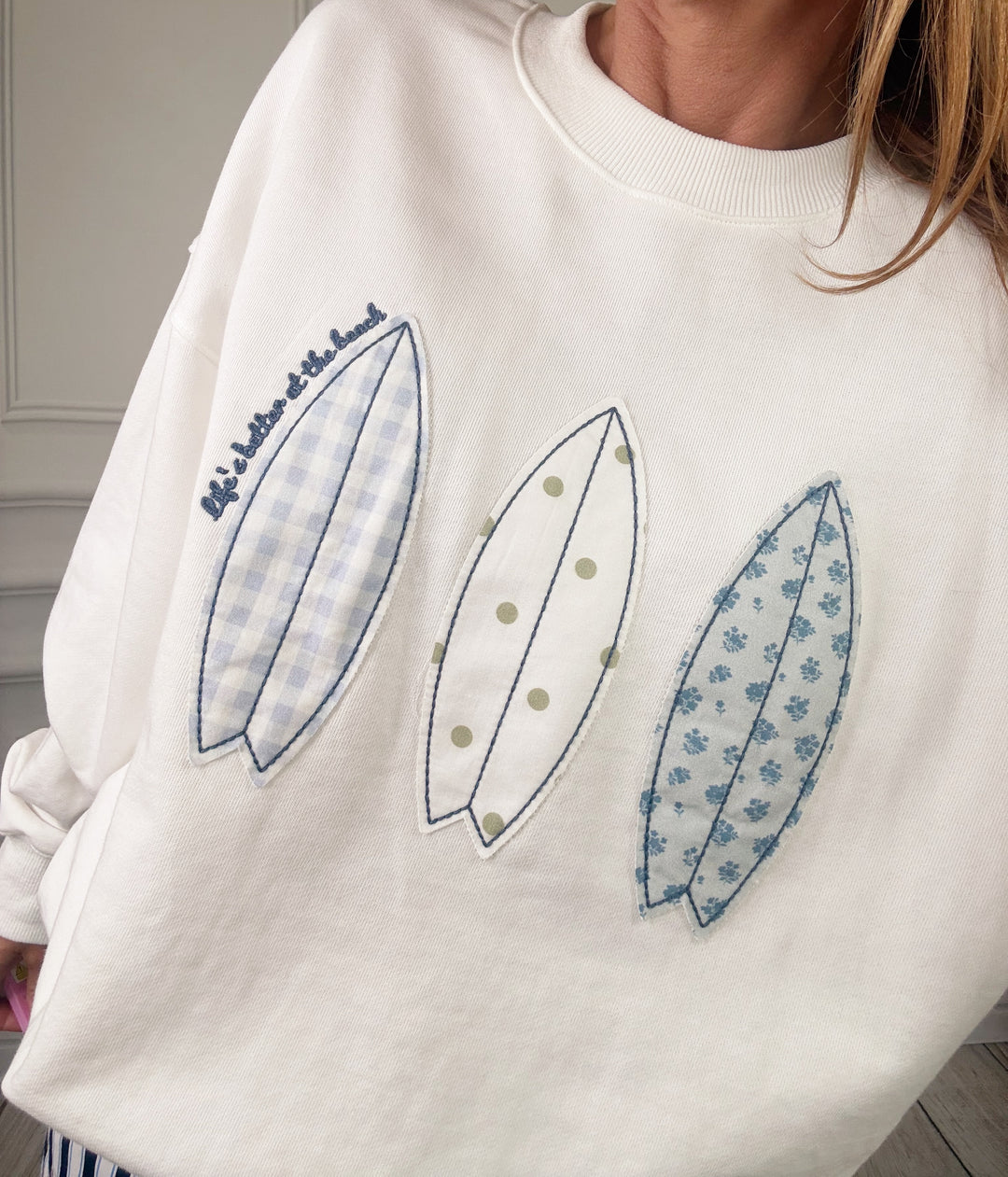 Saltwater Keepsake Pullover-Sweaters-Le lis-Shop with Bloom West Boutique, Women&