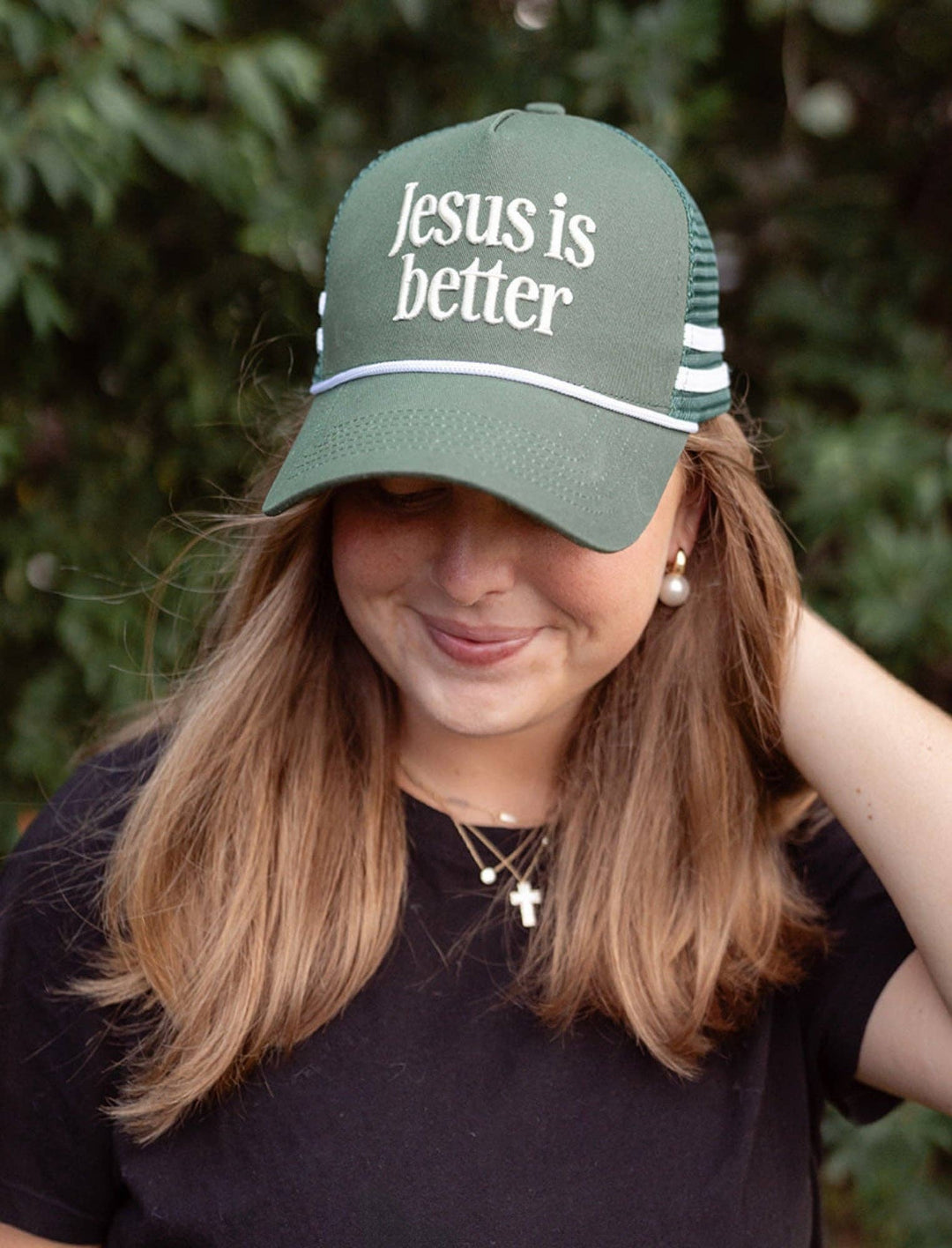 Jesus is Better Hat-Hats-Jenessa Wait-Shop with Bloom West Boutique, Women's Fashion Boutique, Located in Houma, Louisiana