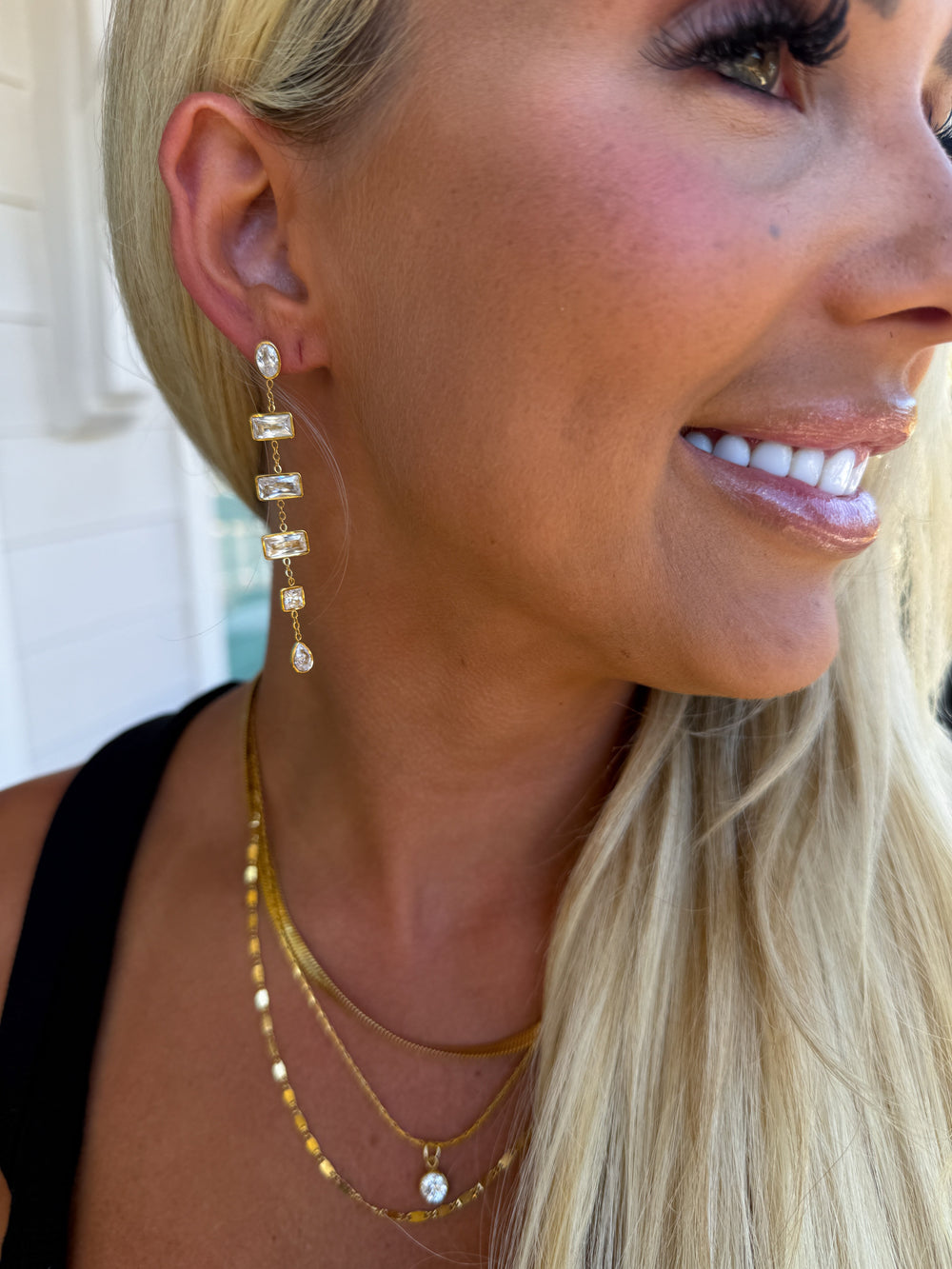 LAYLA EARRINGS-Chansuttpearls-Shop with Bloom West Boutique, Women's Fashion Boutique, Located in Houma, Louisiana