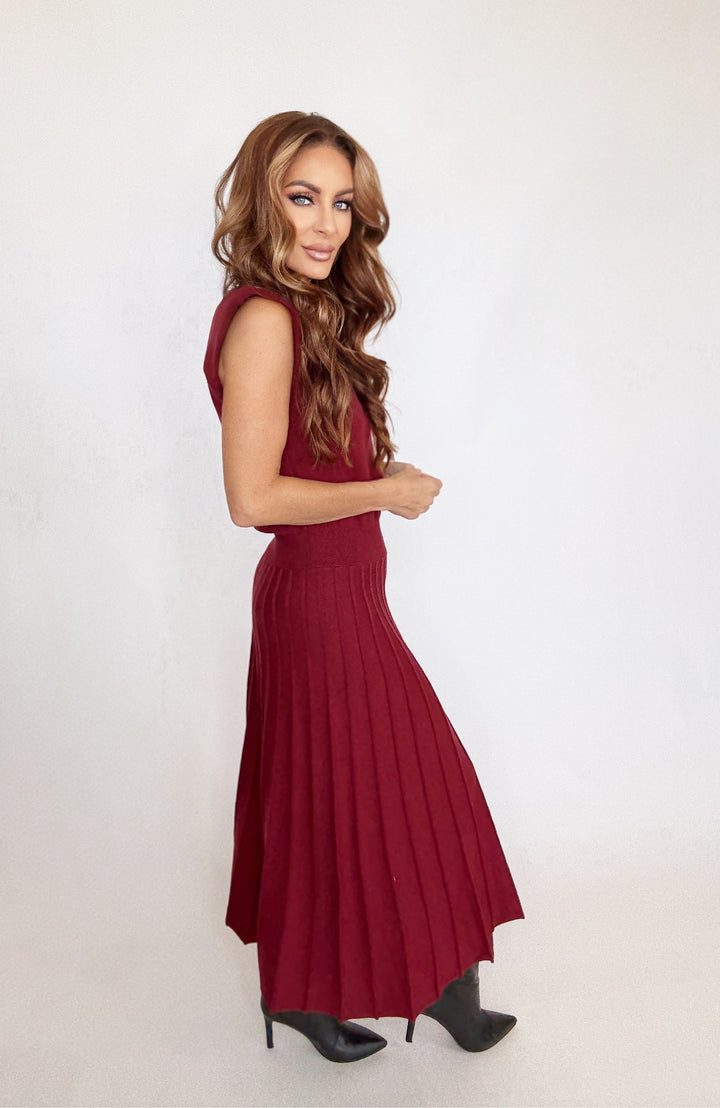 THML Emilia Knit Maxi Dress-Dresses-THML-Shop with Bloom West Boutique, Women's Fashion Boutique, Located in Houma, Louisiana