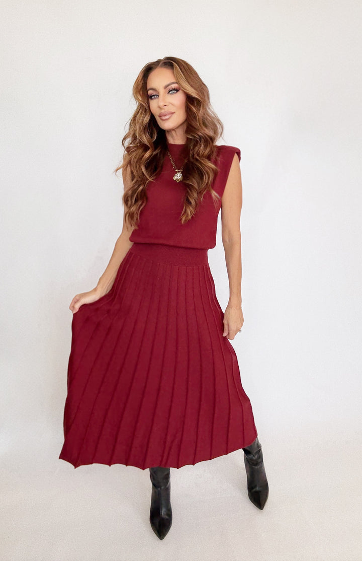 THML Emilia Knit Maxi Dress-Dresses-THML-Shop with Bloom West Boutique, Women's Fashion Boutique, Located in Houma, Louisiana