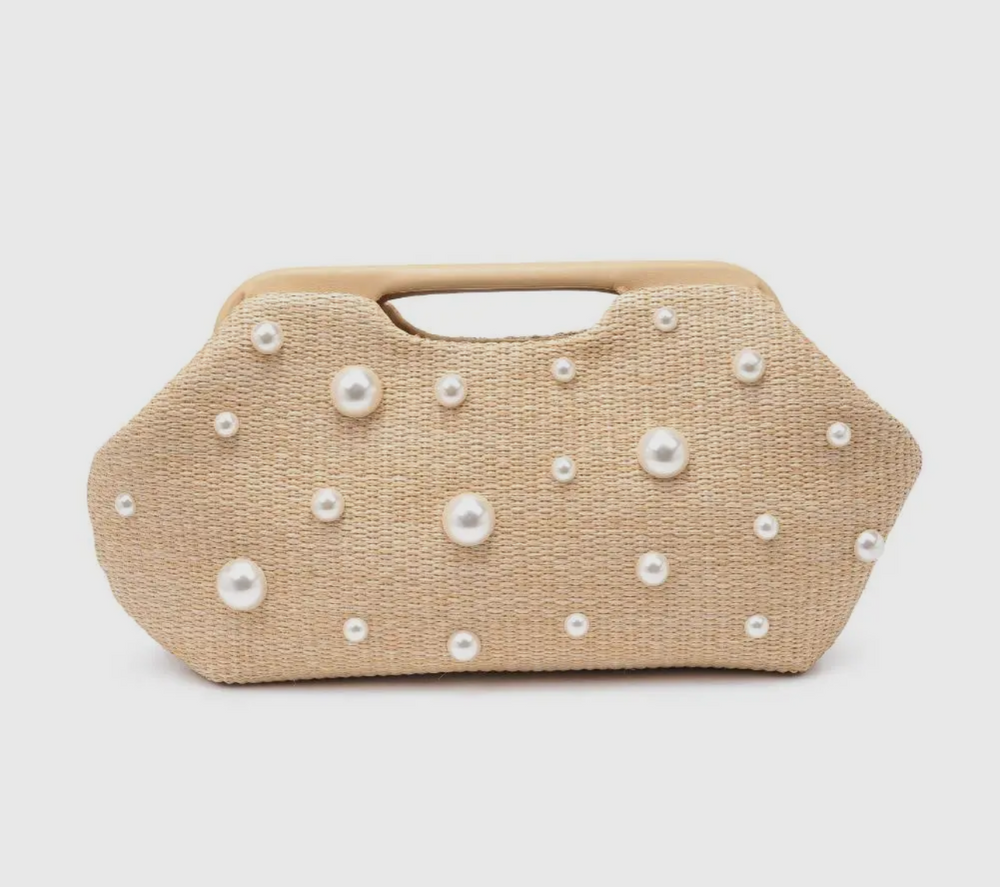 Mallory Pearl Clutch-Handbags-Urban Expressions-Shop with Bloom West Boutique, Women's Fashion Boutique, Located in Houma, Louisiana