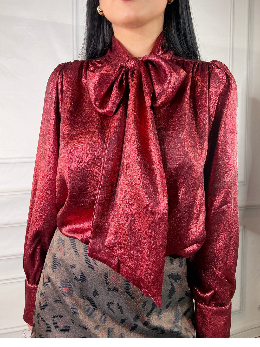 Ruby Soirée Top-Tops-Entro-Shop with Bloom West Boutique, Women's Fashion Boutique, Located in Houma, Louisiana