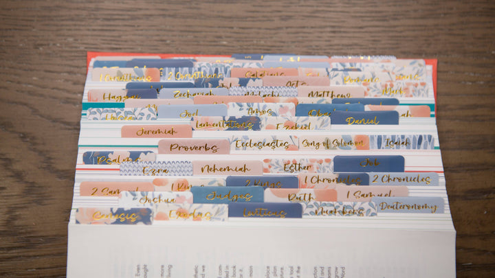 Tabs For Your Bible | Pretty Bible Book Tabs-Bible Accessories-Chosen & Cherished-Shop with Bloom West Boutique, Women's Fashion Boutique, Located in Houma, Louisiana