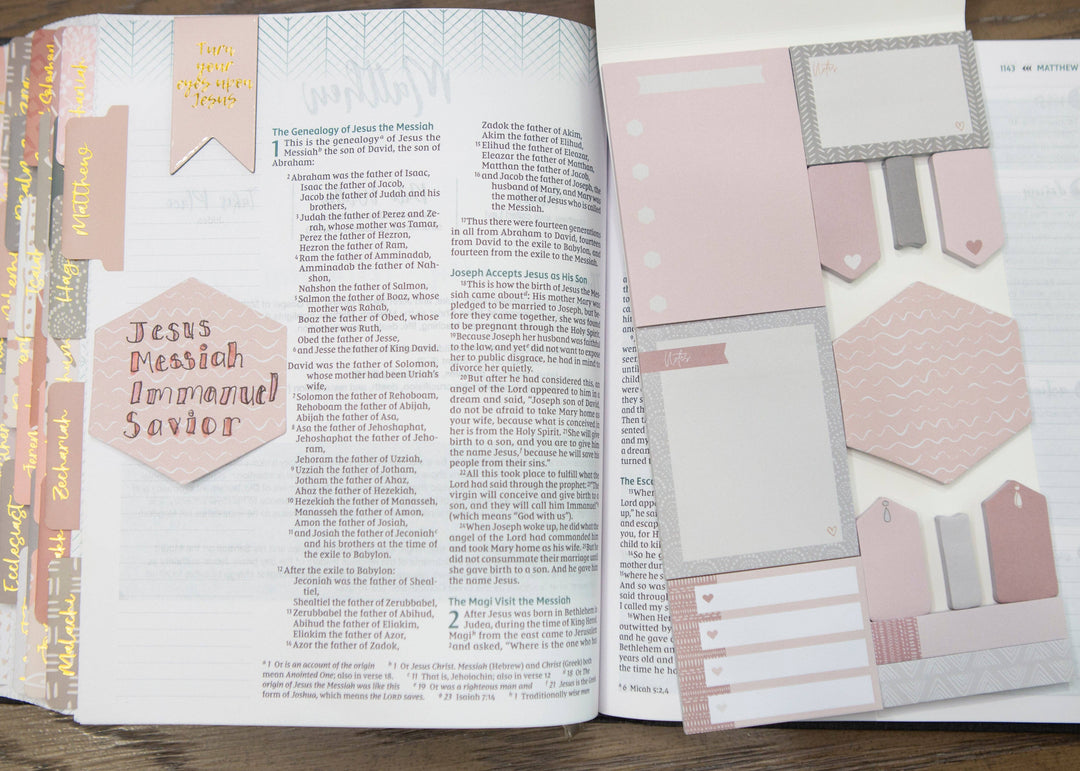 Bible Study Post-It Notes | Selah Bible Study Sticky Note Set-Bible Accessories-Chosen & Cherished-Shop with Bloom West Boutique, Women's Fashion Boutique, Located in Houma, Louisiana