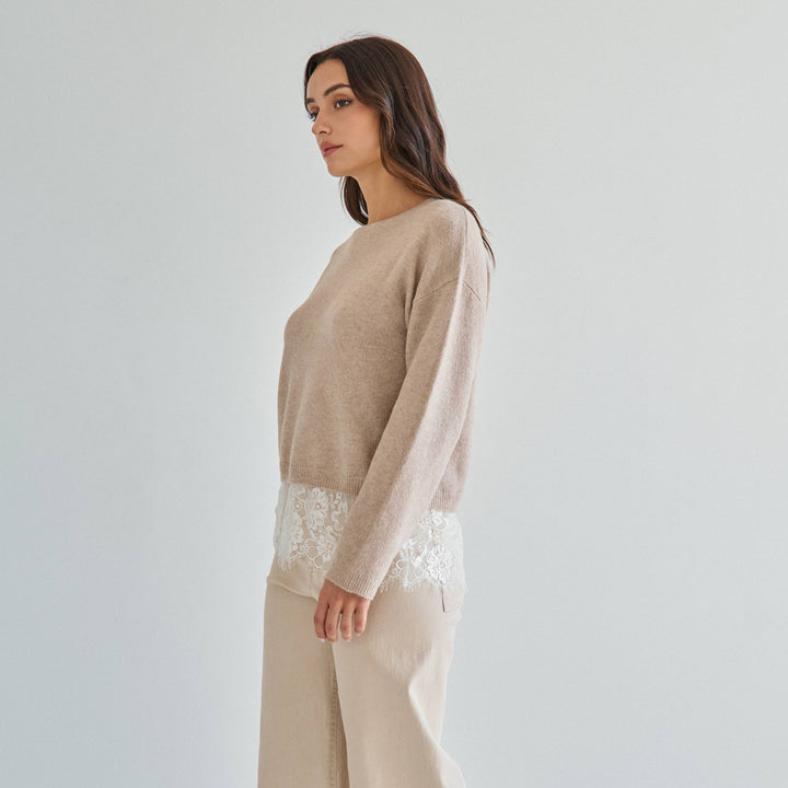AT3508 Lace sweater-Able-Shop with Bloom West Boutique, Women&