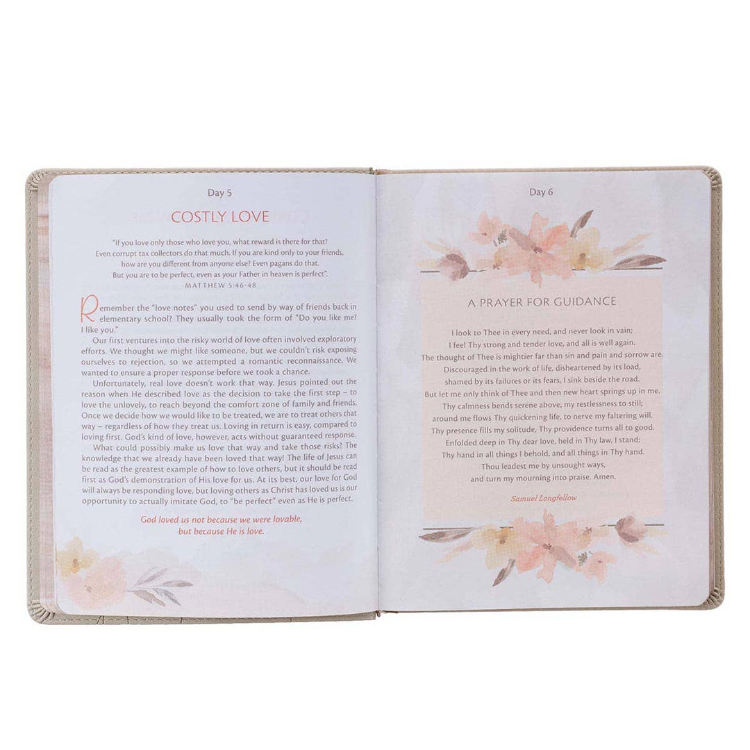 Devotional My Quiet Time Faux Leather-Bibles & Devotionals-Christian Art Gifts-Shop with Bloom West Boutique, Women's Fashion Boutique, Located in Houma, Louisiana