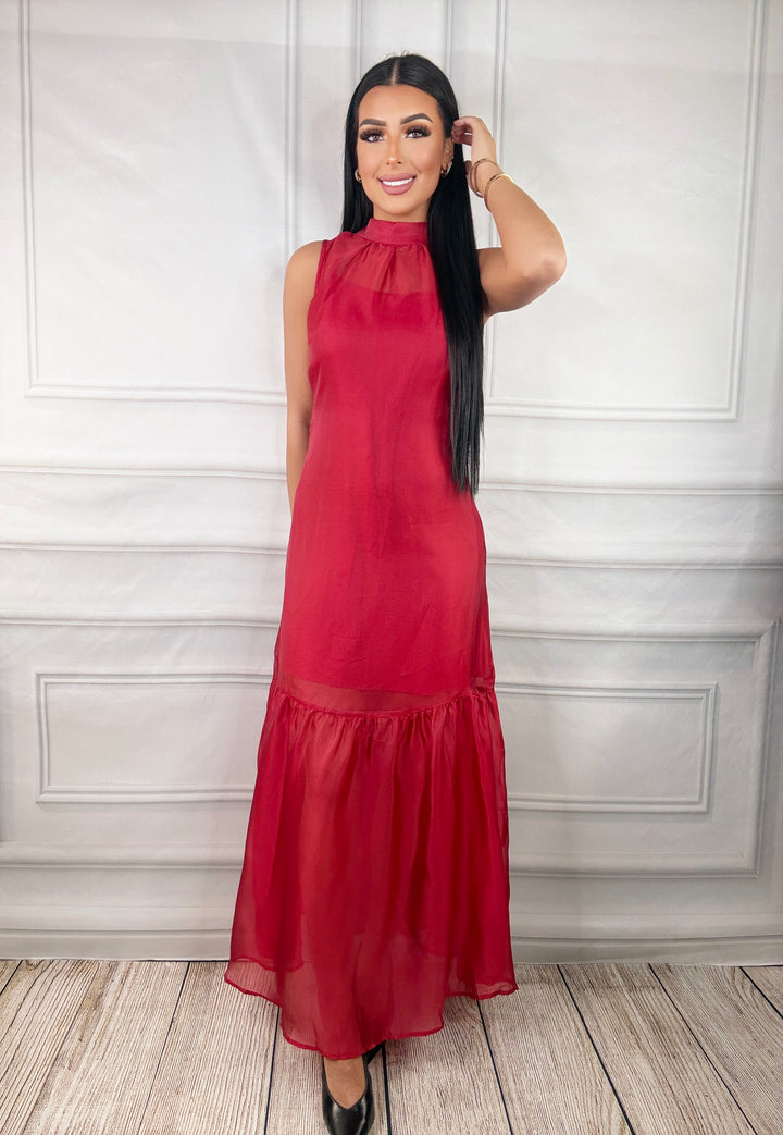 Wine &amp; Whispers Dress-Dresses-B.Right-Shop with Bloom West Boutique, Women&
