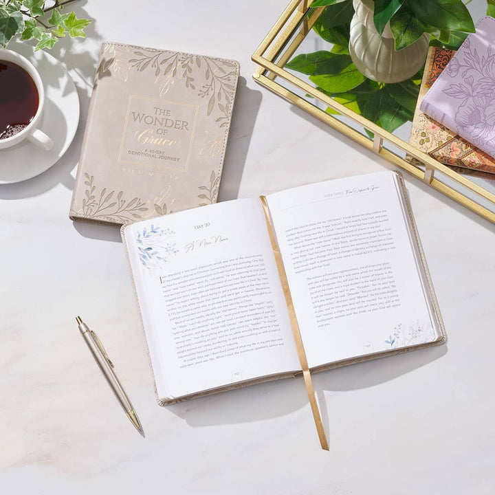 The Wonder of Grace; A 40-Day Devotional Journey-Accessories-Christian Art Gifts-Shop with Bloom West Boutique, Women's Fashion Boutique, Located in Houma, Louisiana