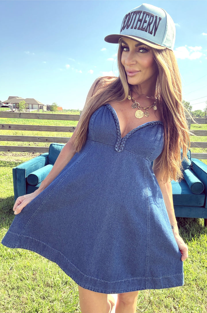 Rustic Romance Dress-Mini Dresses-day and moon-Shop with Bloom West Boutique, Women's Fashion Boutique, Located in Houma, Louisiana