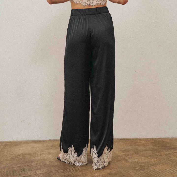 AP3559 Lace satin pants-Able-Shop with Bloom West Boutique, Women&