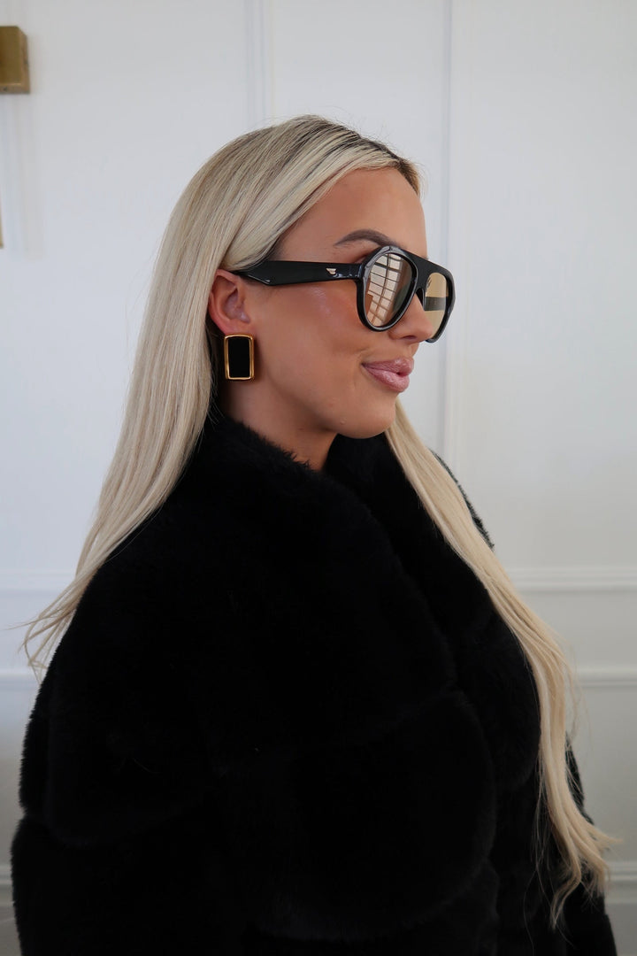 BROOKE EARRINGS – BLACK ￼-Chansuttpearls-Shop with Bloom West Boutique, Women&