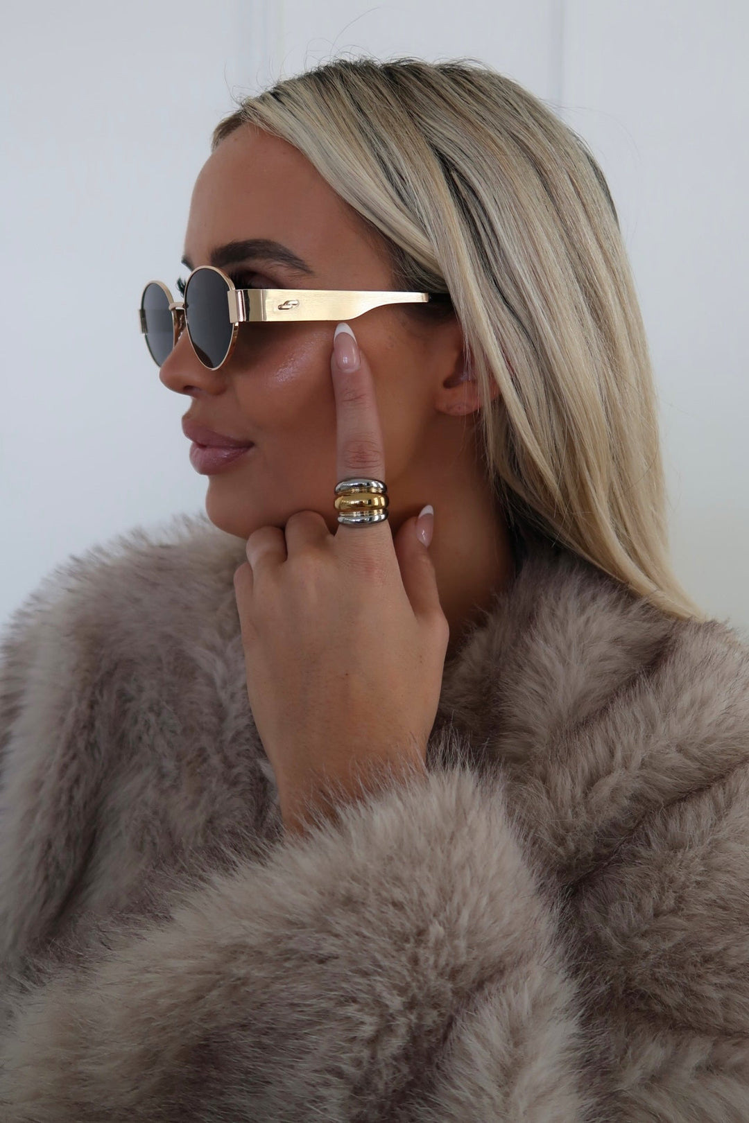 TWO TONED DOME RING ￼-Chansuttpearls-Shop with Bloom West Boutique, Women&