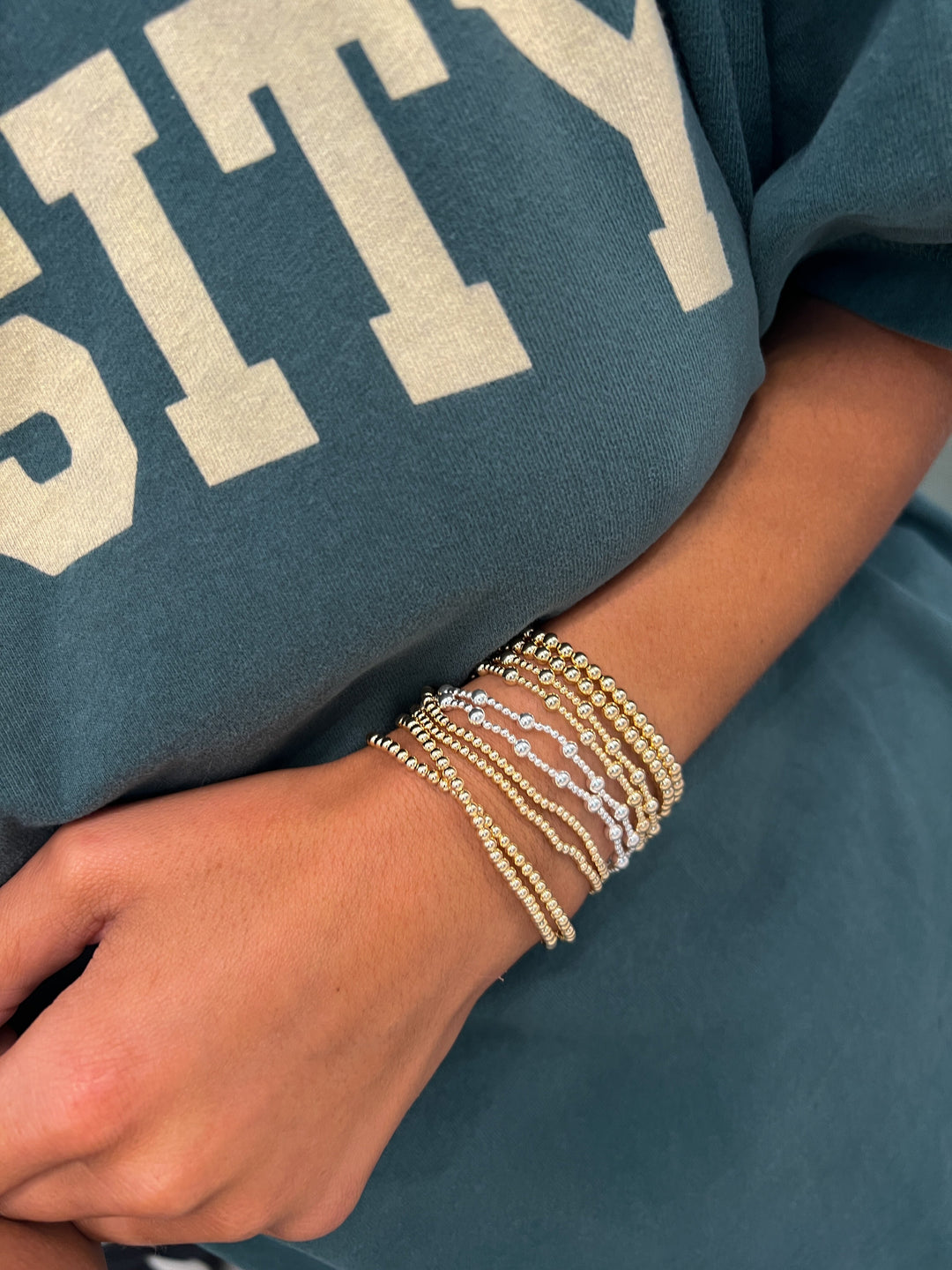 GOLD FILLED BEADED BRACELETS-Chansuttpearls-Shop with Bloom West Boutique, Women&