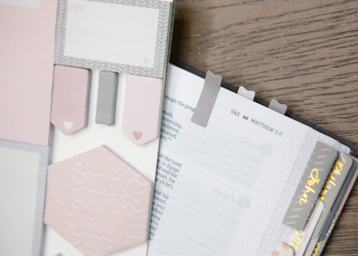 Bible Study Post-It Notes | Selah Bible Study Sticky Note Set-Bible Accessories-Chosen & Cherished-Shop with Bloom West Boutique, Women's Fashion Boutique, Located in Houma, Louisiana