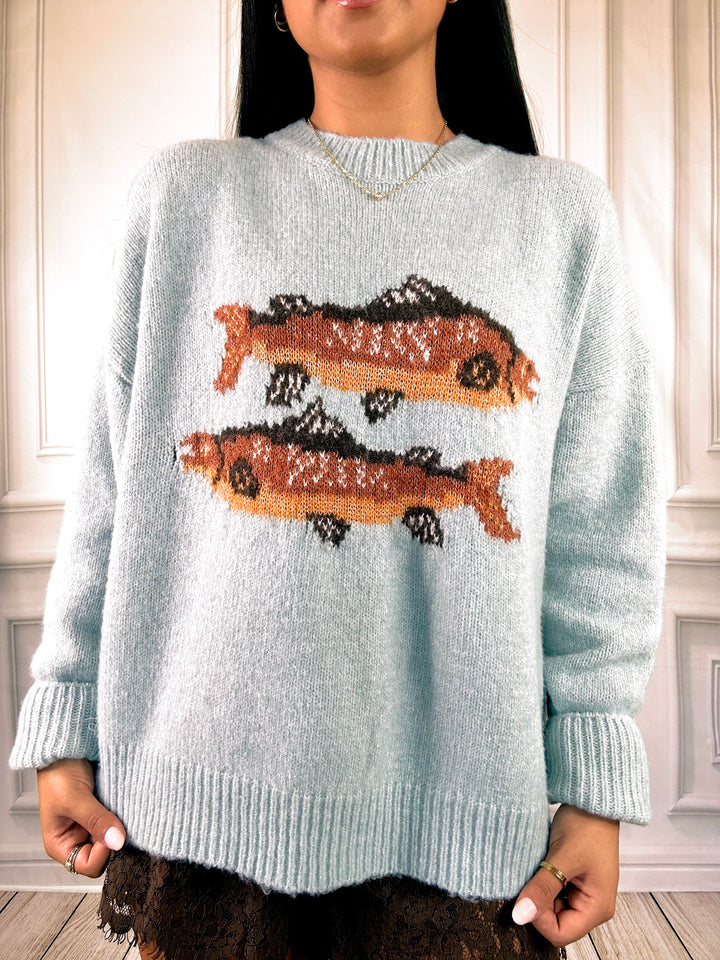 Fishin’ for Compliments Sweater-Sweaters-Bailey Rose-Shop with Bloom West Boutique, Women&