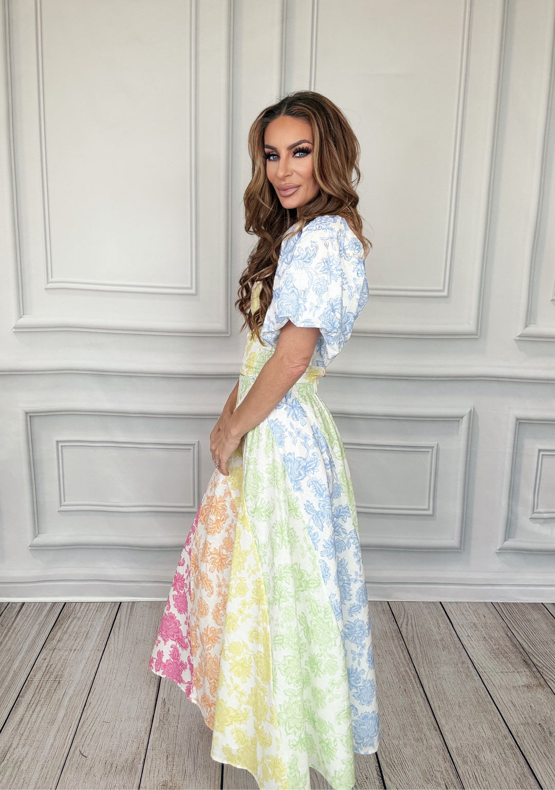 Botanical Garden Midi Skirt-Midi skirt-Strut &amp; Bolt-Shop with Bloom West Boutique, Women&