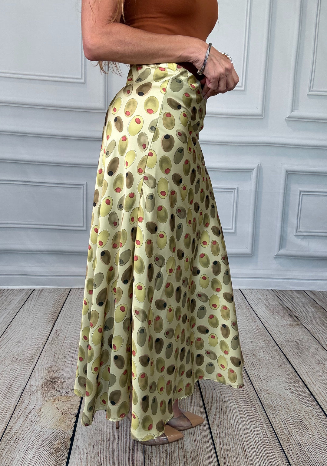 The Olive Grove Midi Skirt-Midi skirt-Jade by Jane-Shop with Bloom West Boutique, Women&
