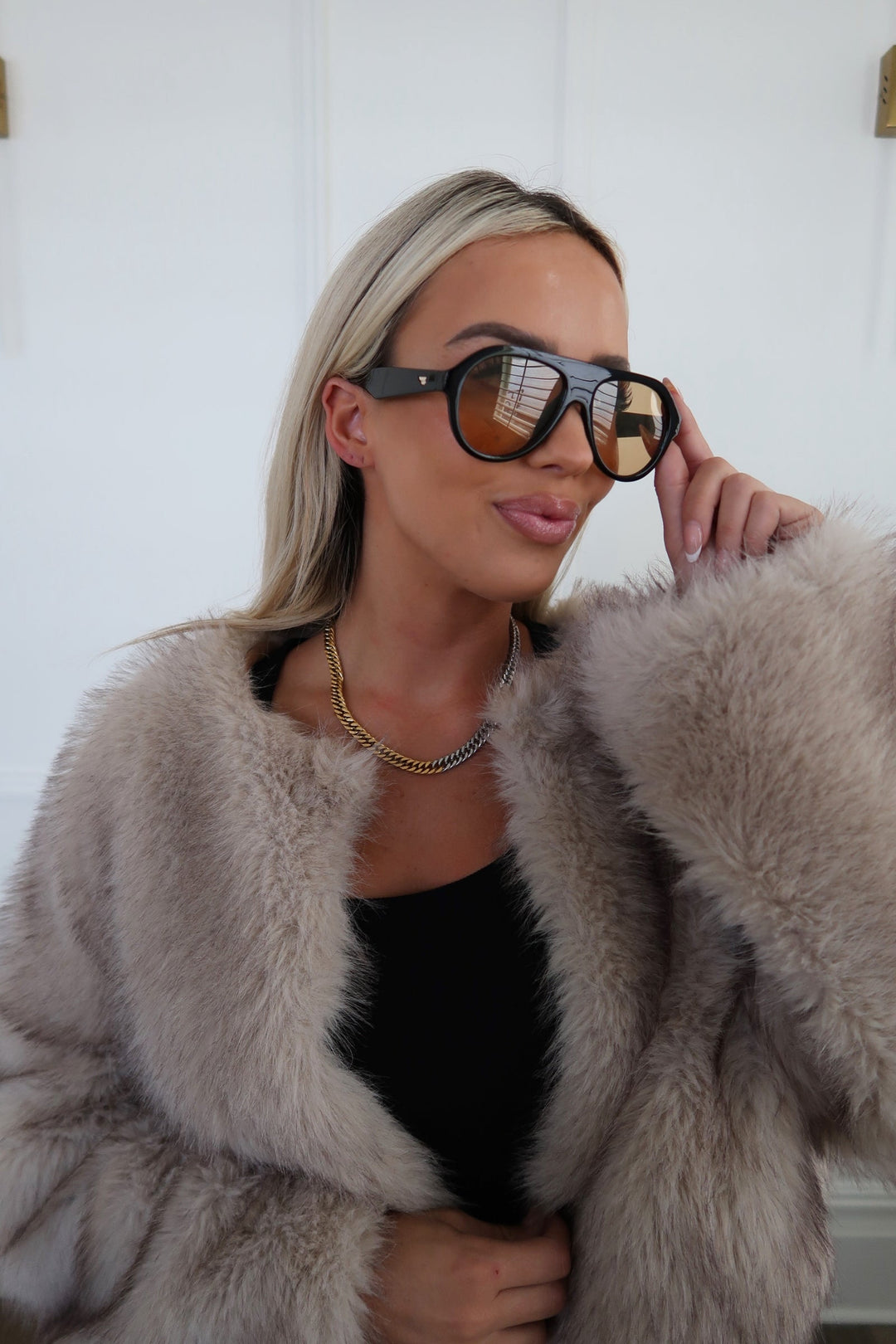 TWO TONED CHAIN NECKLACE-Chansuttpearls-Shop with Bloom West Boutique, Women&