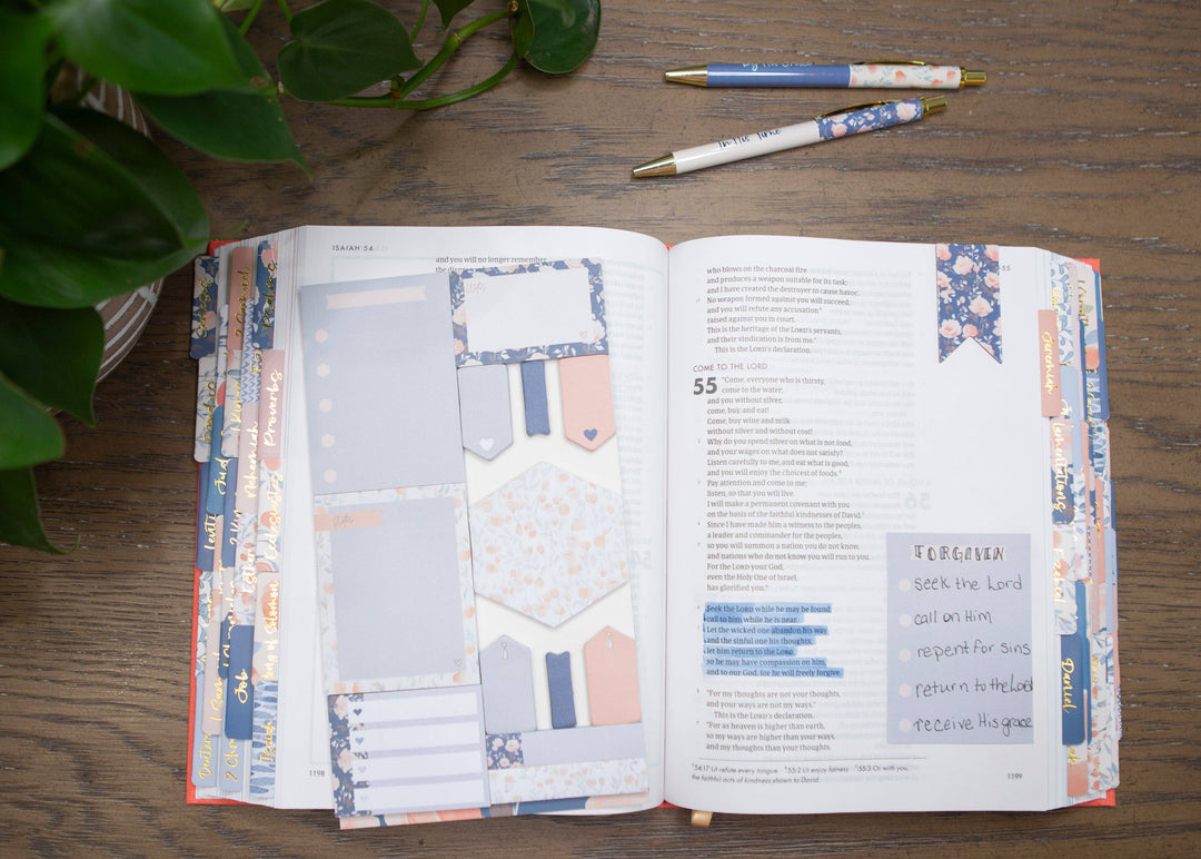 Selah Sticky Notes for Bible Study-Bible Accessories-Chosen & Cherished-Shop with Bloom West Boutique, Women's Fashion Boutique, Located in Houma, Louisiana