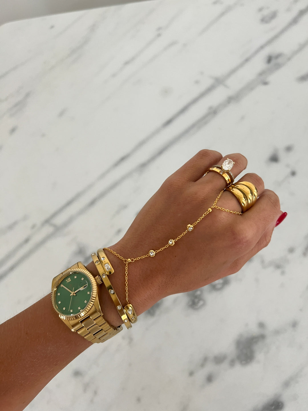 LUXE HAND CHAIN-Chansuttpearls-Shop with Bloom West Boutique, Women&