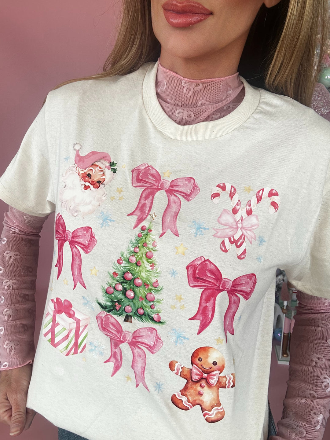 Gingerbread Carol Tee-shirt-Graphic Tees-Christmas tee's-Shop with Bloom West Boutique, Women's Fashion Boutique, Located in Houma, Louisiana