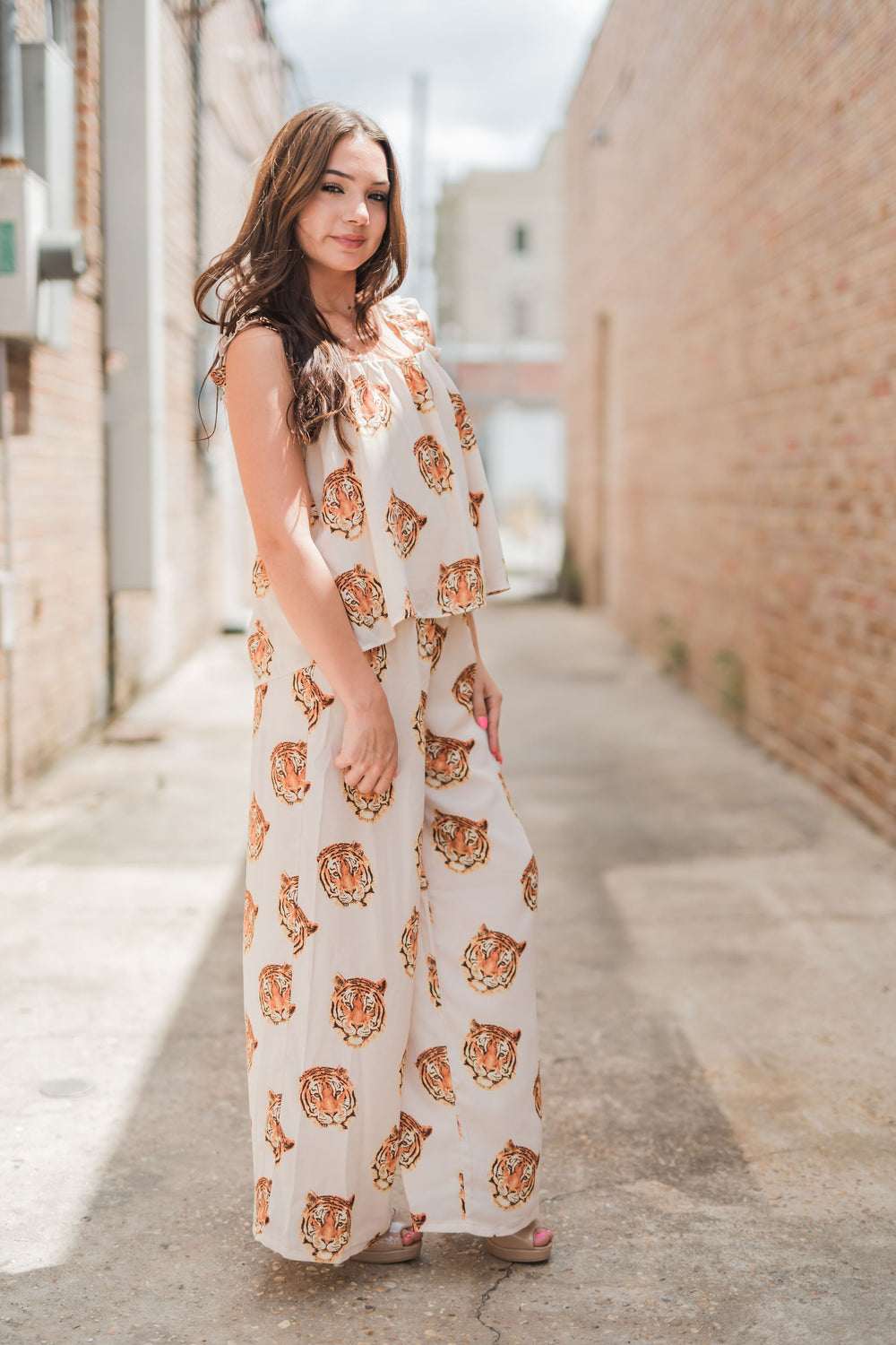 Easy Tiger Flowy Pants-Pants-Adrienne-Shop with Bloom West Boutique, Women's Fashion Boutique, Located in Houma, Louisiana
